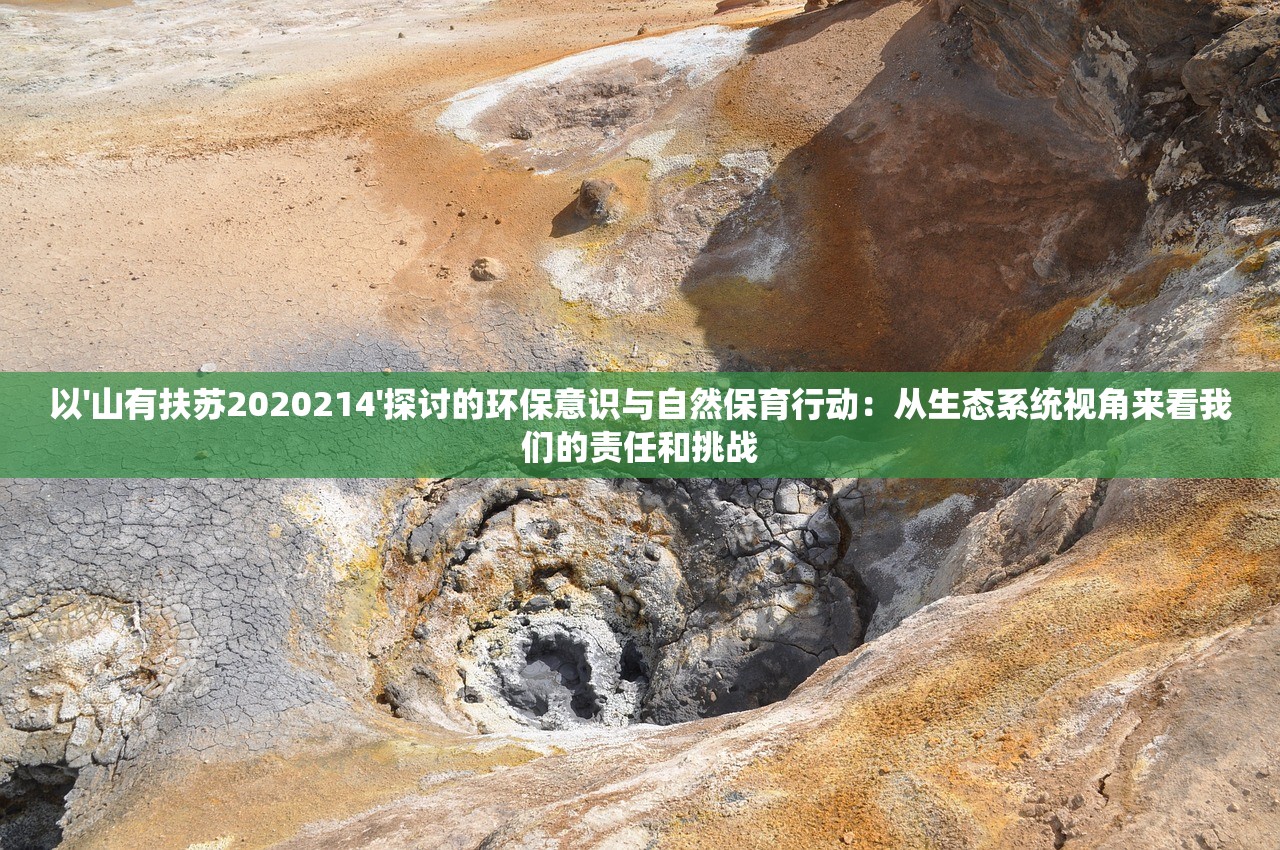 以'山有扶苏2020214'探讨的环保意识与自然保育行动：从生态系统视角来看我们的责任和挑战